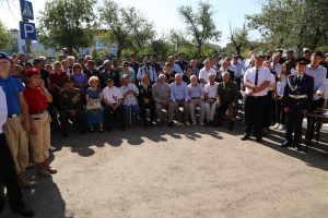 Астраханские патриоты приняли участие в уроке мужества и чести «Славы героев достойны», посвященному 74-й годовщине окончания Второй мировой войны